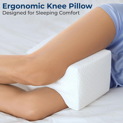 Stay-Put Spinal Alignment Knee Pillow