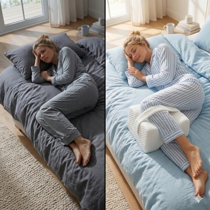 Stay-Put Spinal Alignment Knee Pillow