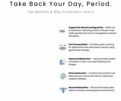 Advanced Thermal Menstrual Relief Belt