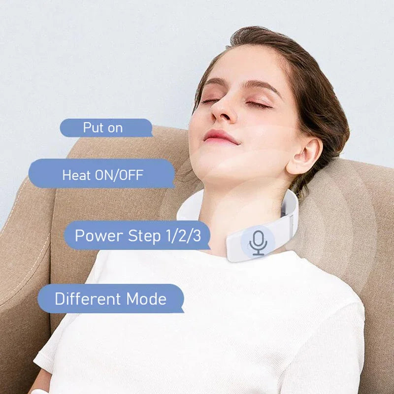 Compact Neck Tension Relief Massager