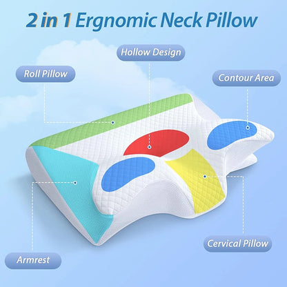 Restorative Ergonomic Cervical Support Pillow