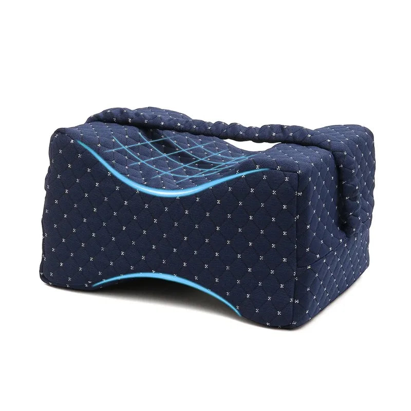 Stay-Put Spinal Alignment Knee Pillow