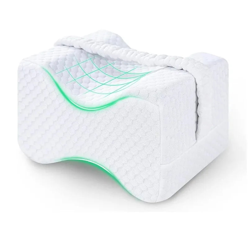 Stay-Put Spinal Alignment Knee Pillow