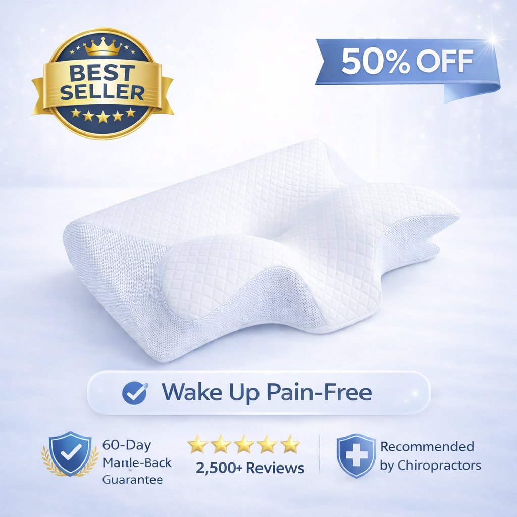 Restorative Ergonomic Cervical Support Pillow